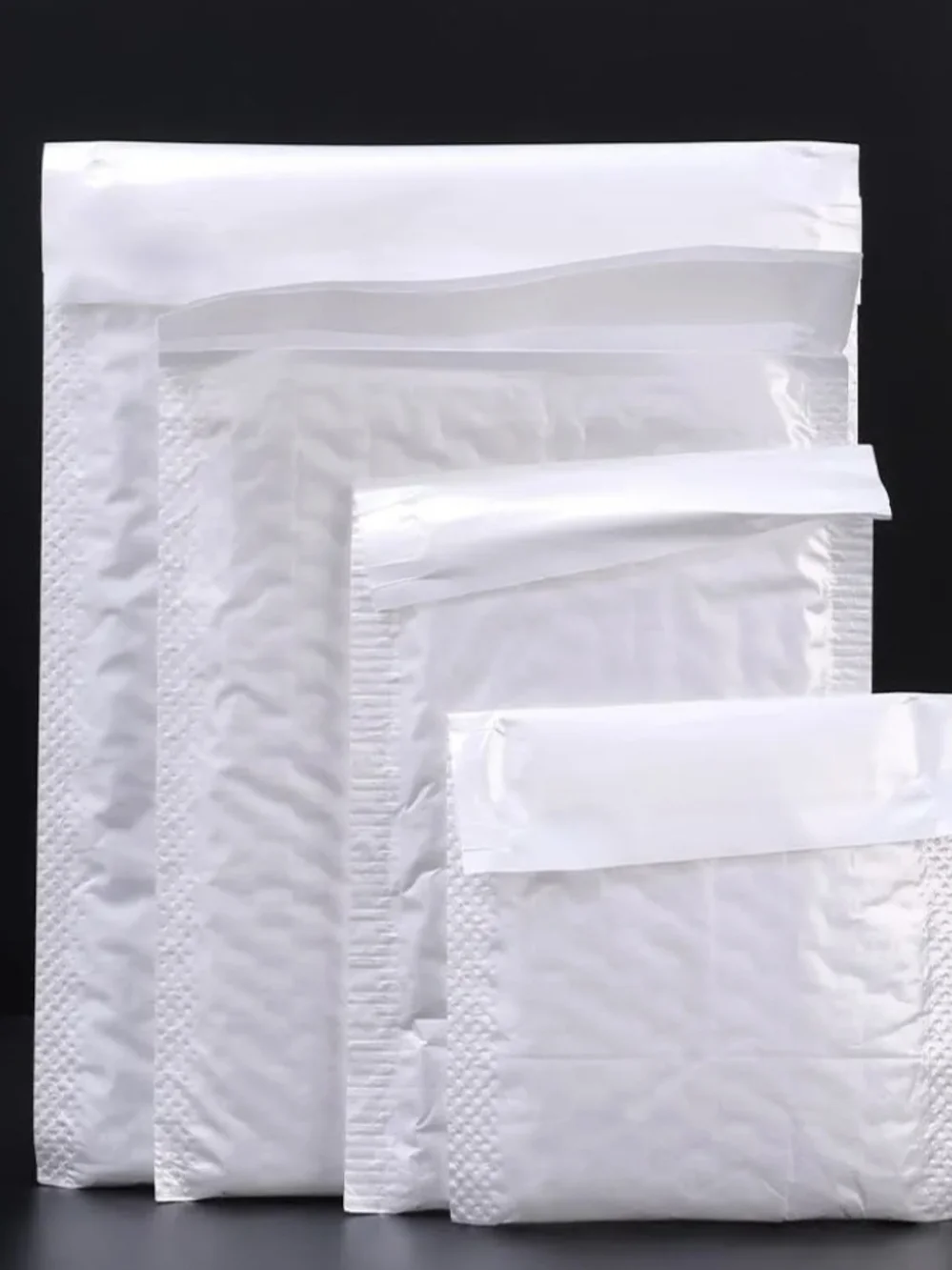 10 Units White Bubble Padded Envelope Waterproof Self-Seal Multiple Sizes 15cm